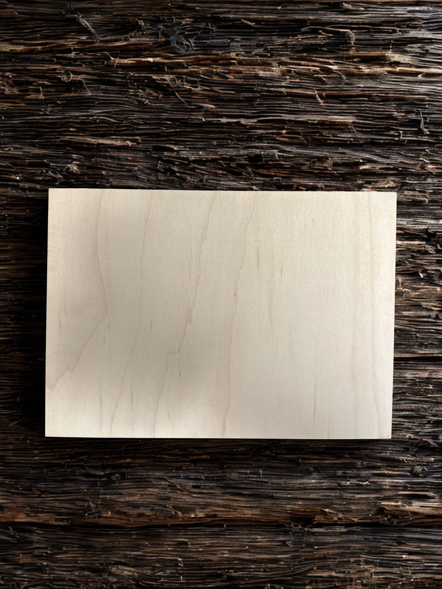 5x7 Birch Rectangle Laser Blank – 1/2” Thick