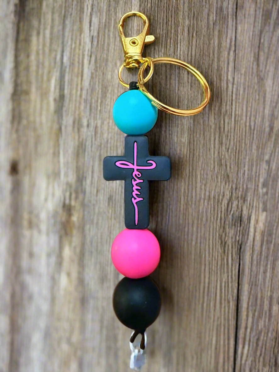 Silicone keychain