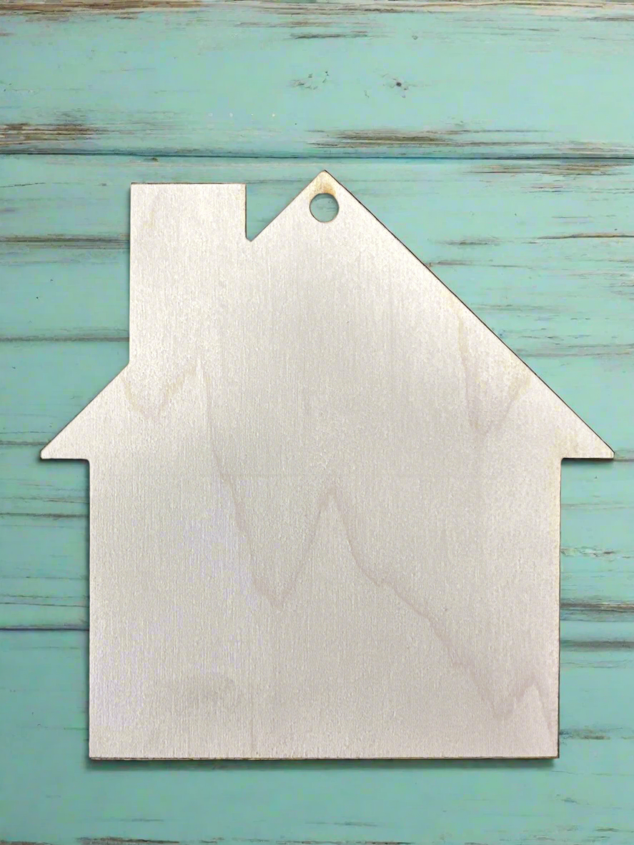 House shape ornament