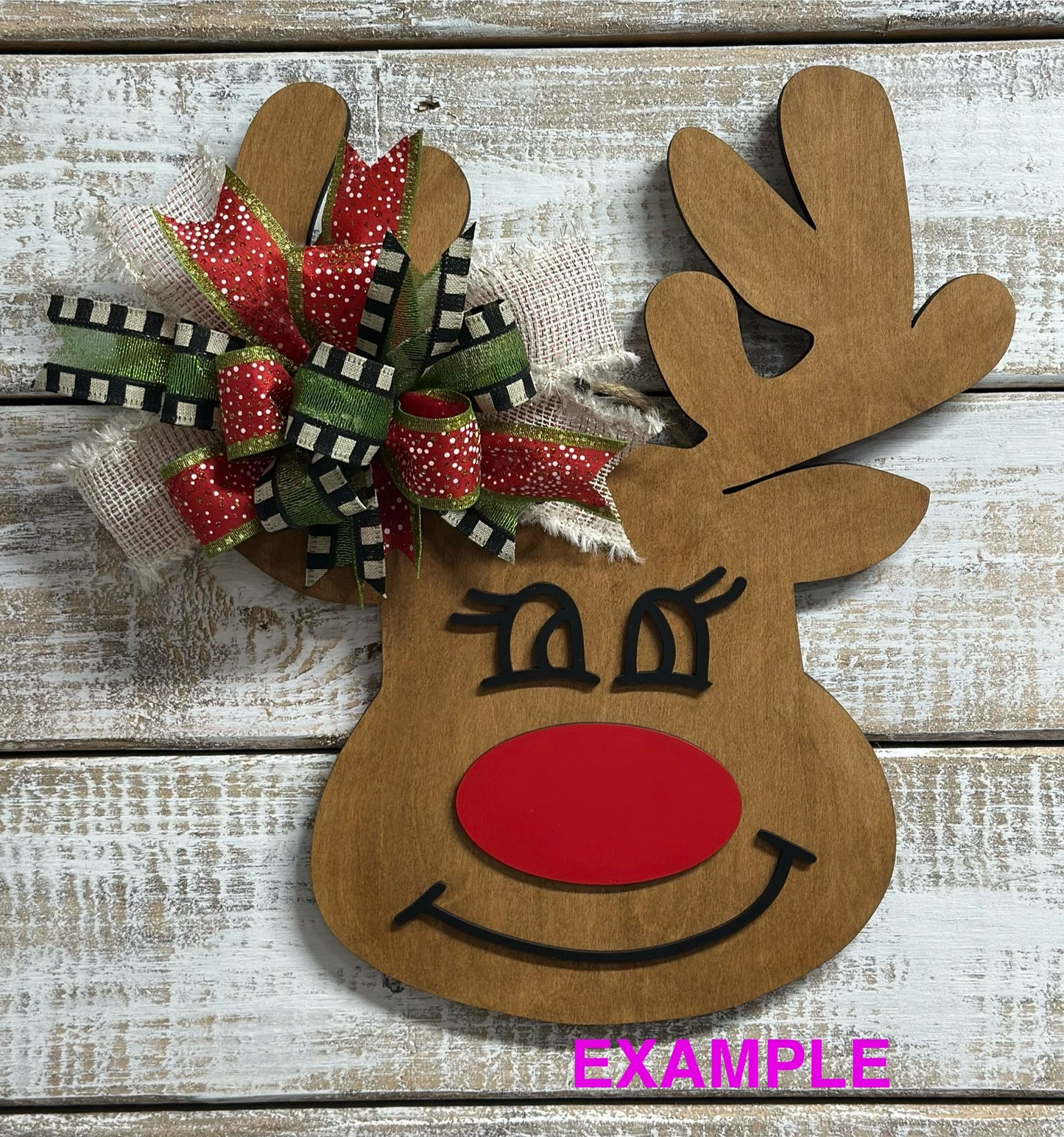Reindeer 3D laser blank kit
