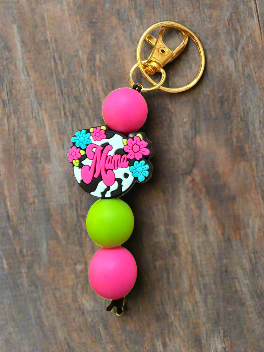 Mama silicon keychain