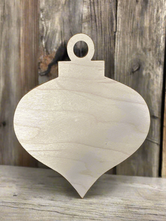 Christmas ornament laser blank. Bundle of 5