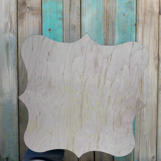 Bracket shape 1/2-inch birch plywood
