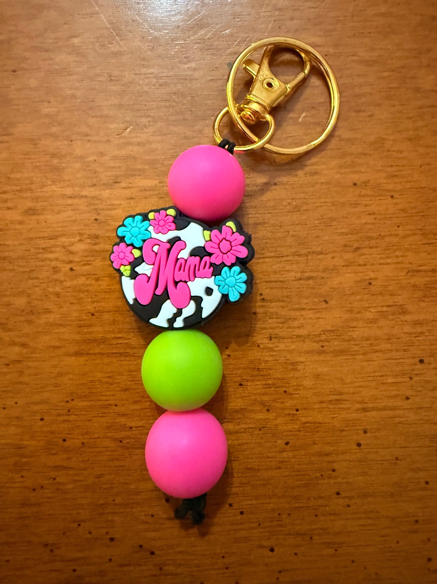 Mama silicon keychain