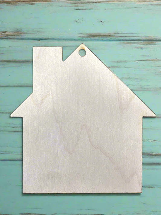 House shape ornament