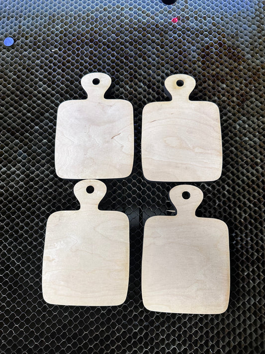 Mini cutting boards bundle of 6