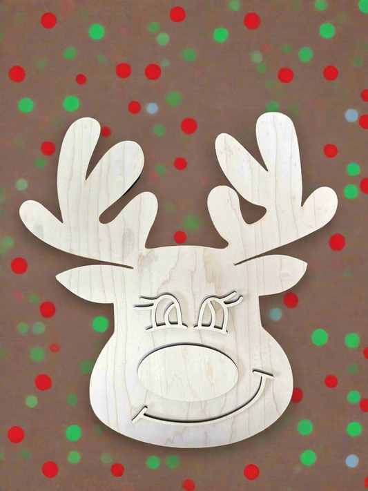 Reindeer 3D laser blank kit