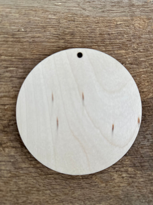 4-inch circle, made from 1/4-inch birch plywood BUNDLE OF 10